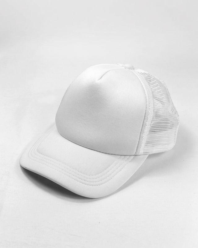 A white running cap